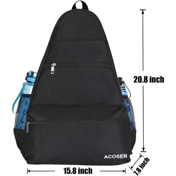 Tennis Bag Tennis Backpack - Large Tennis Bags for Women and Men to Hold Tennis - Picture 2 of 7